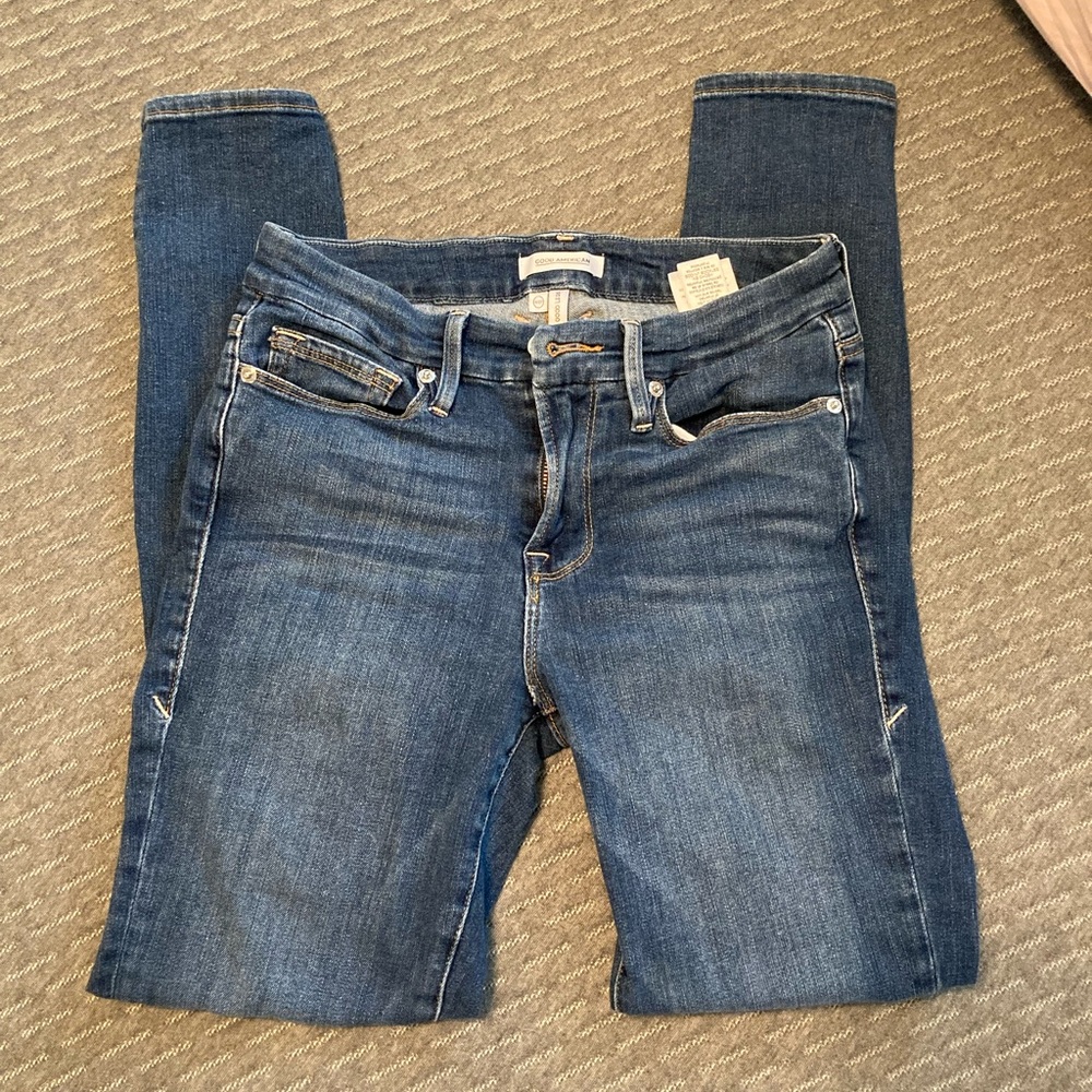 Good American Good Legs Skinny Jeans size 27